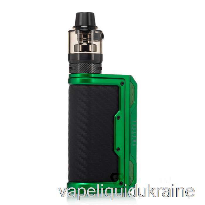 Vape Liquid Ukraine Lost Vape THELEMA QUEST 200W Starter Kit Emerald Green / Carbon Fiber